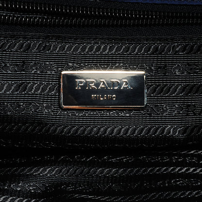 Prada Tessuto Saffiano Tote Bleuette 8 of 10