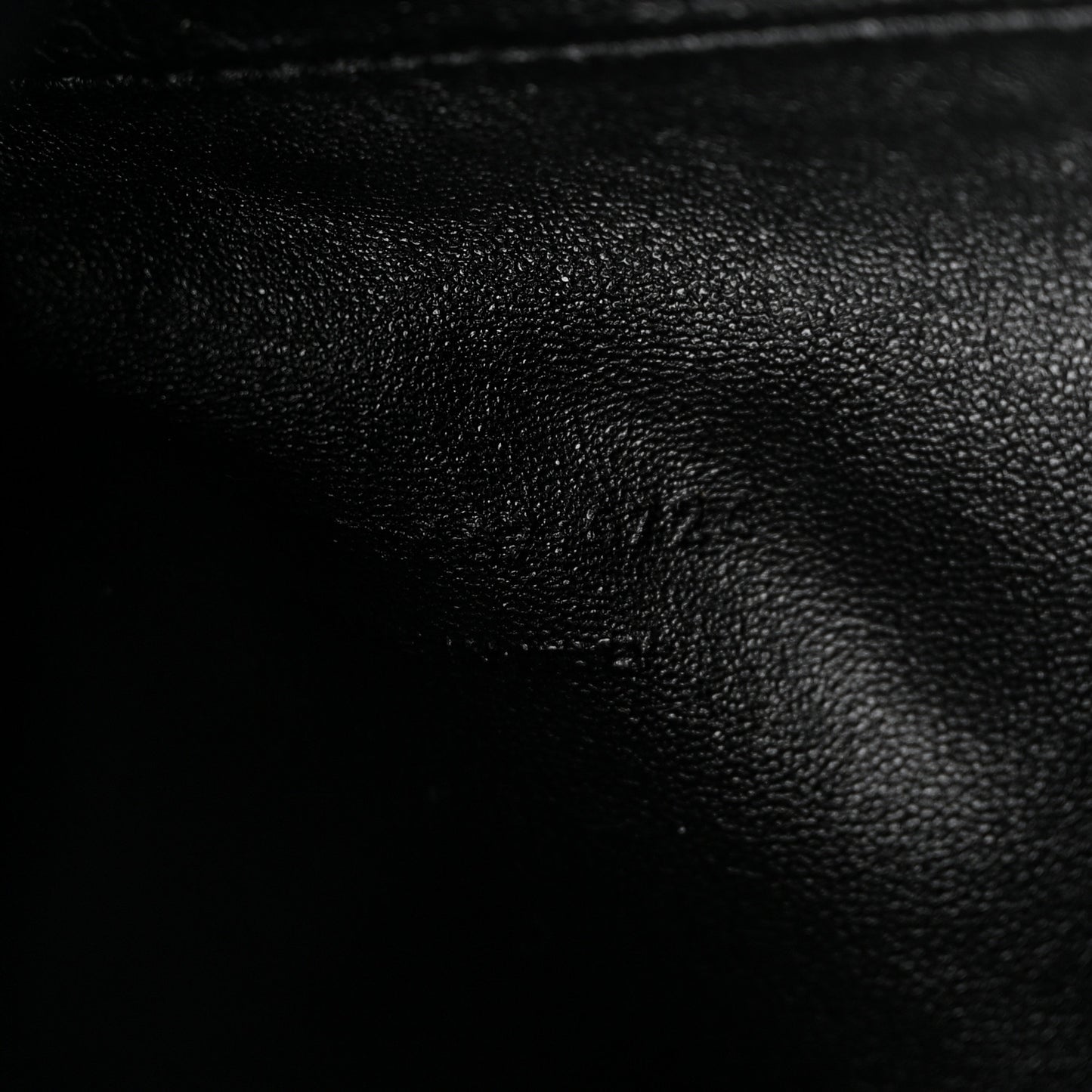 Lambskin Quilted Gaby Zipped Pouch Hot Wine