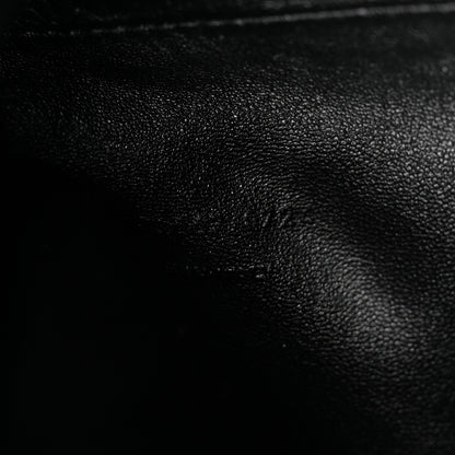 Saint Laurent Lambskin Quilted Gaby Zipped Pouch Hot Wine 7 of 11