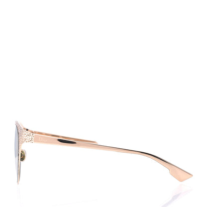 Christian Dior Metal Mirrored Unique Limited Edition Sunglasses Gold 3 of 9