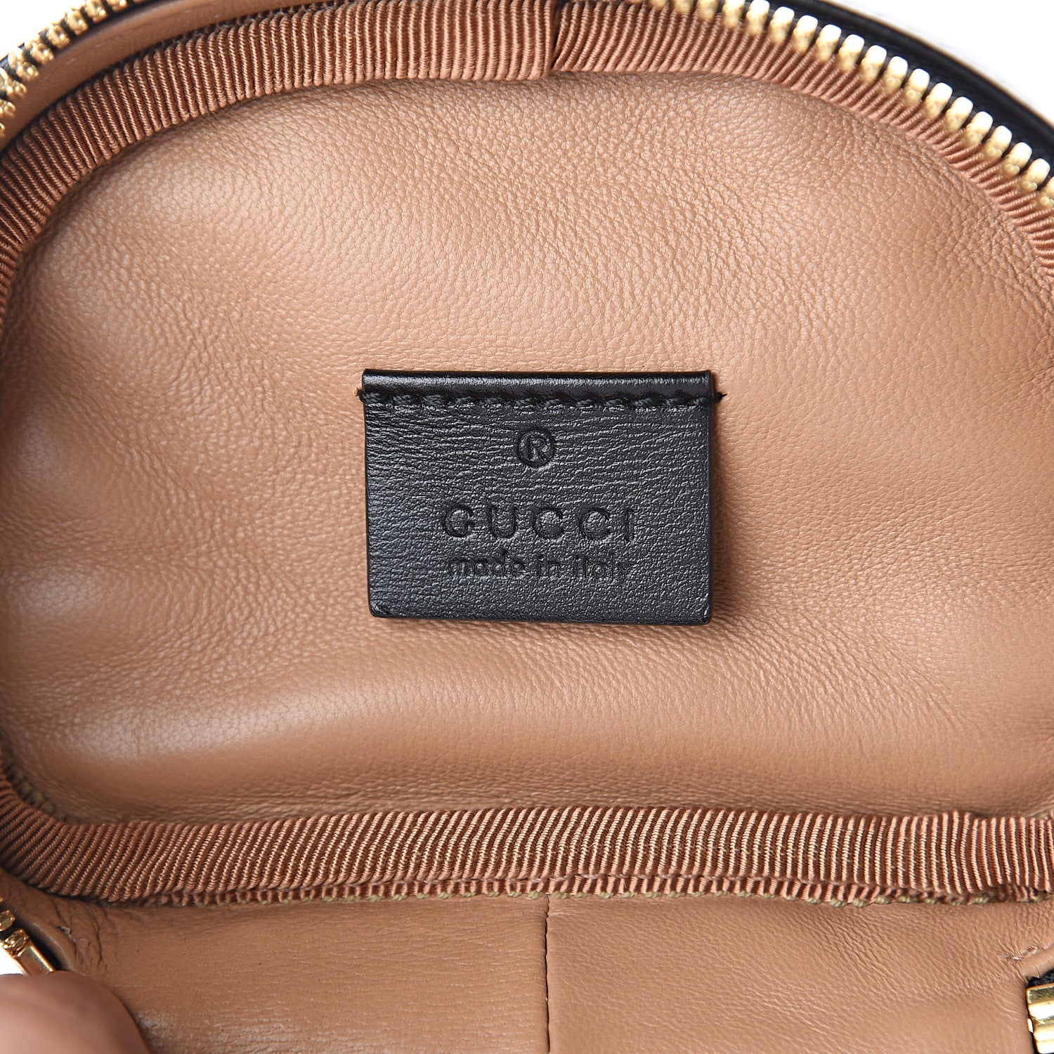 Gucci Calfskin Trapuntata Zumi Belt Bag Black 5 of 8
