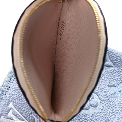 Louis Vuitton Empreinte Monogram Giant By The Pool Trio Pouch Rosebud Summer Blue Cream Saffron 10 of 14