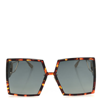Christian Dior Square 30 Montaigne Sunglasses Tortoise 2 of 9
