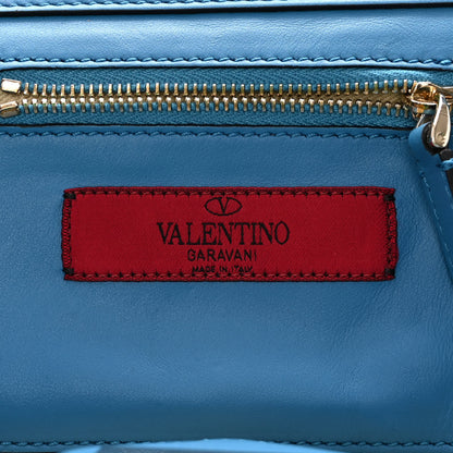 Valentino Garavani Vitello Mini Rockstud Tote Light Blue 6 of 11
