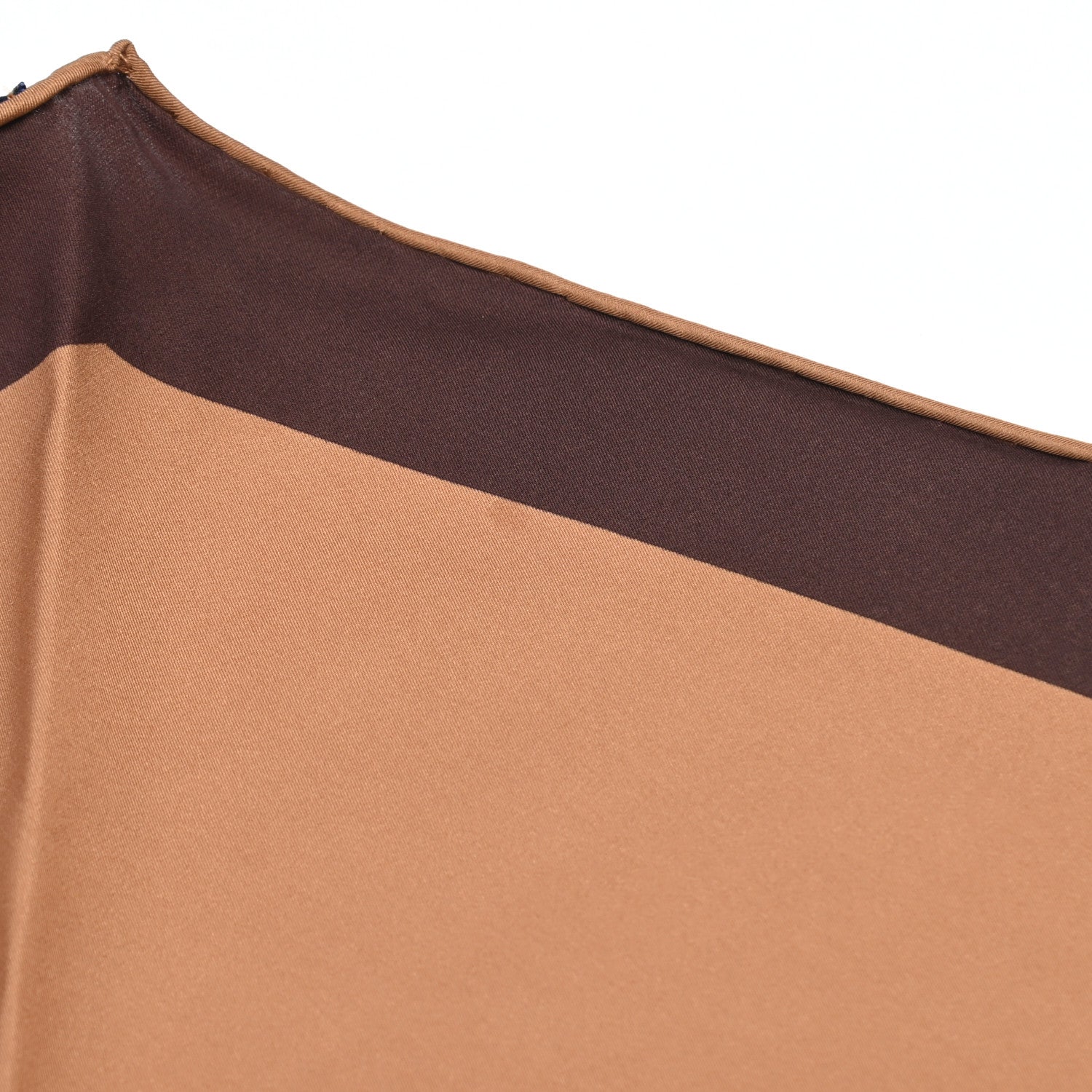 Hermes Silk Blason Losange Scarf Tabac Cacao 4 of 4