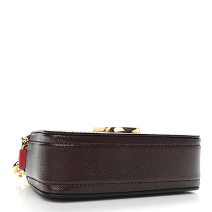Marc Jacobs Saffiano Small Snapshot Camera Bag Red Multicolor 4 of 10