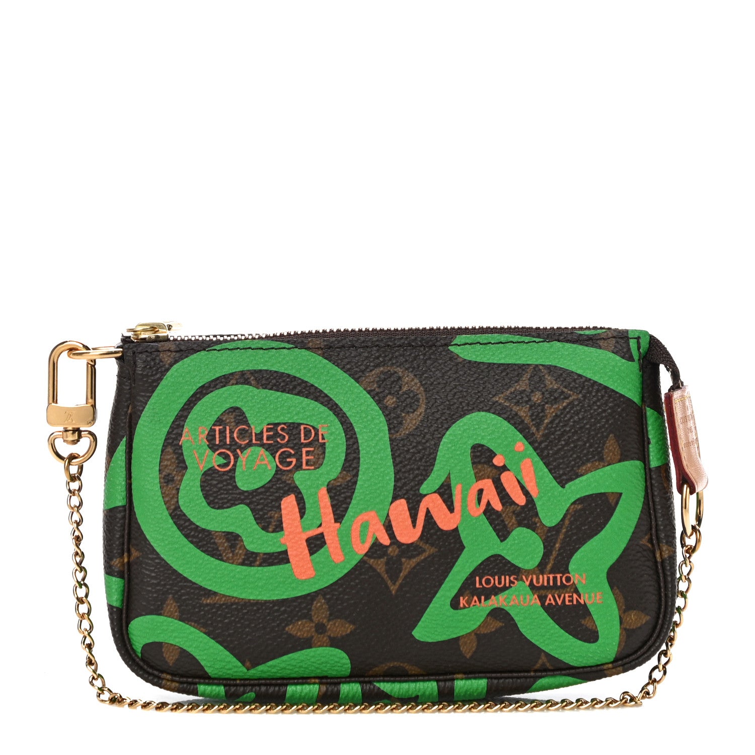 Louis Vuitton Monogram Tahitienne Hawaii Mini Pochette Accessories 1 of 10