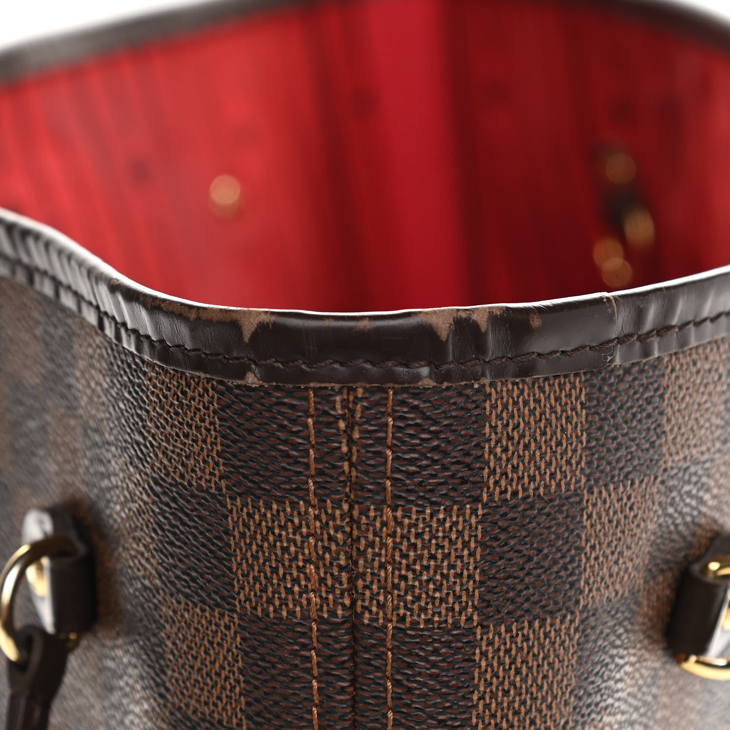 Louis Vuitton Damier Ebene Neverfull MM 16 of 16