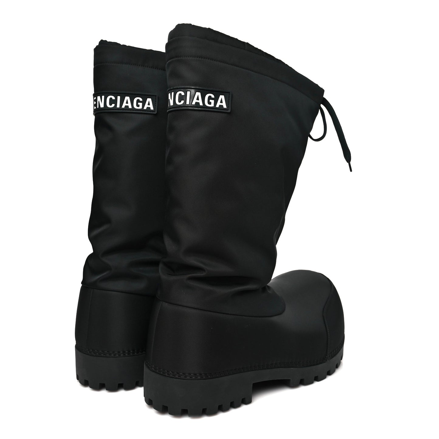 Nylon Mens Alaska High Boots 41-42 Black