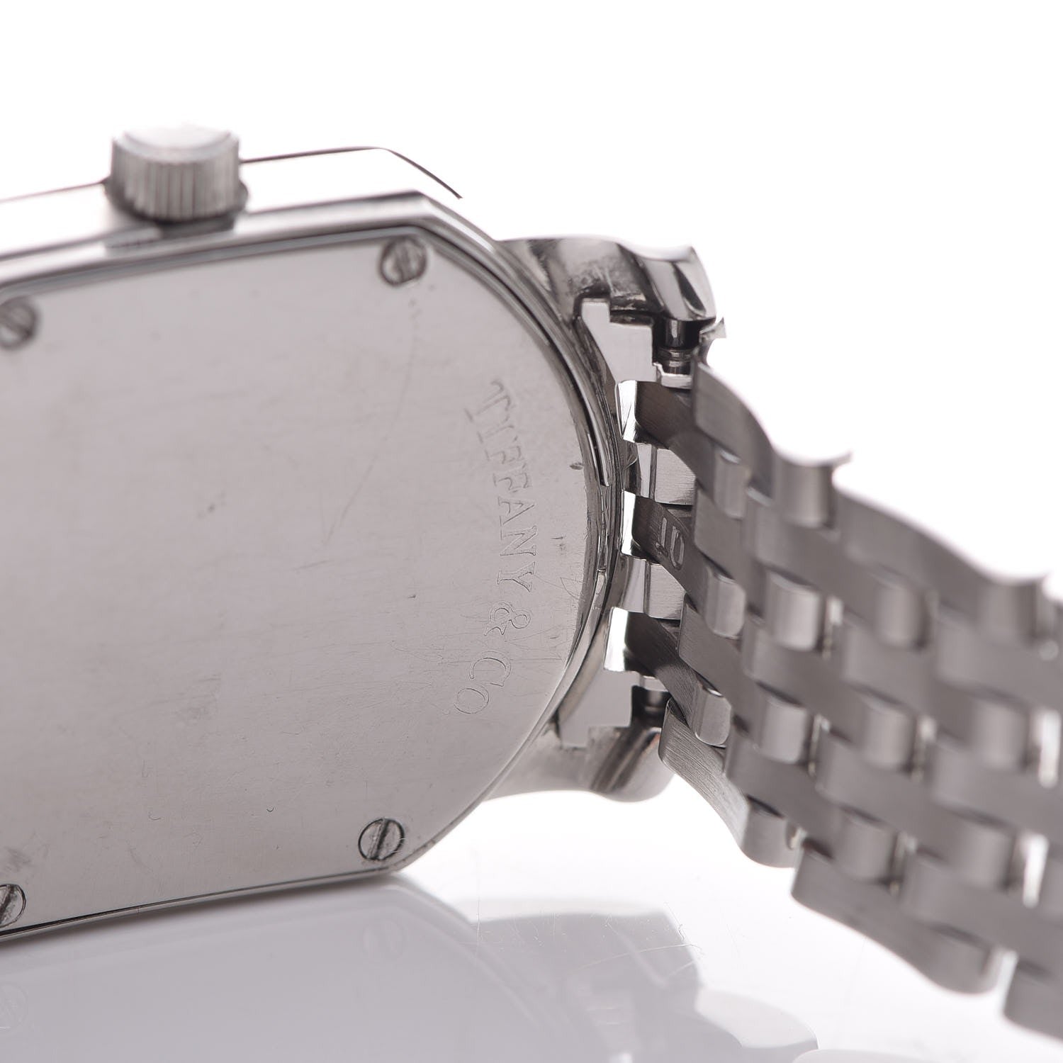 Tiffany Stainless Steel 24mm Mark Coupe Resonator Quartz Watch 5 of 8