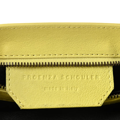 Proenza Schouler Lambskin PS1 Pochette Clutch Lemon 7 of 8