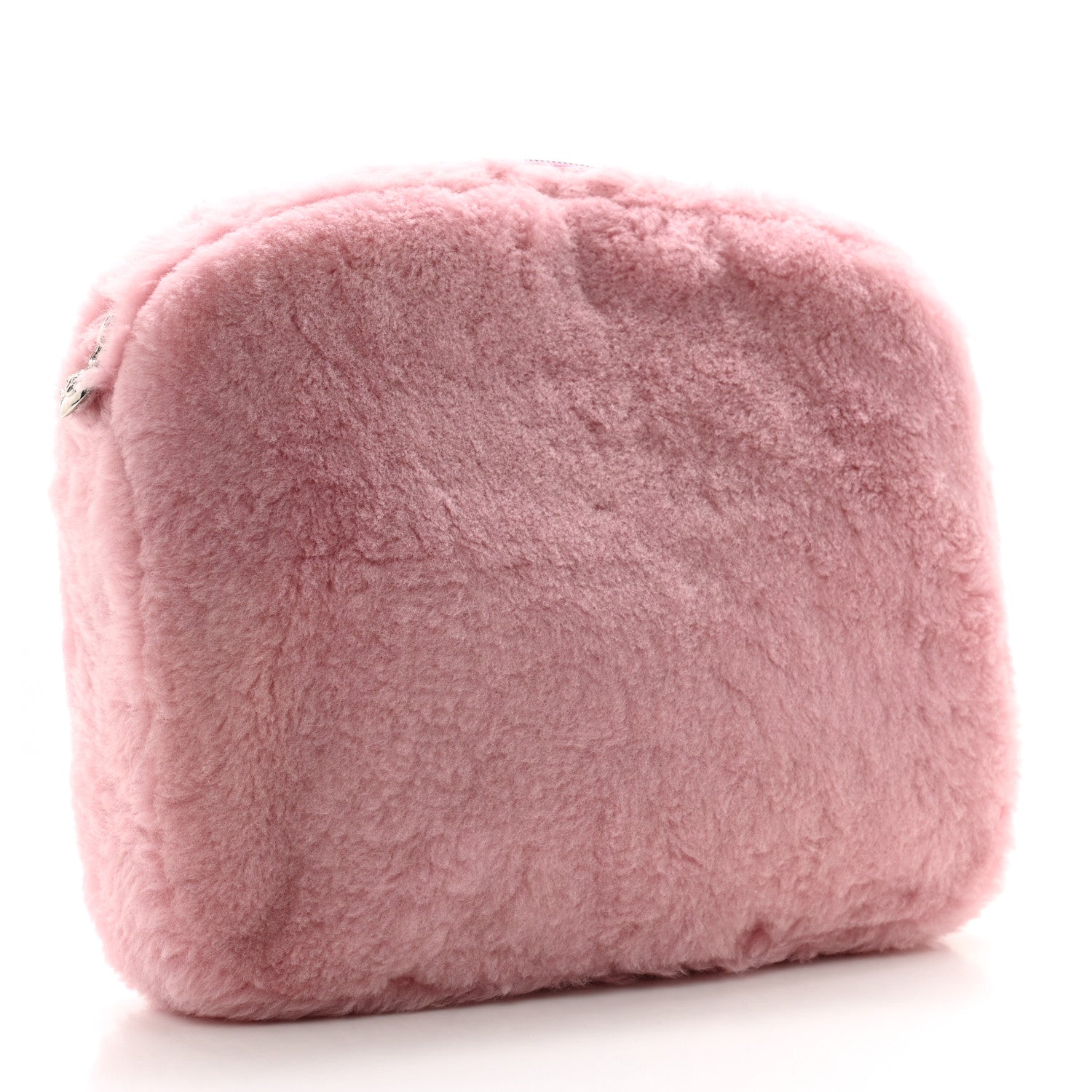 Chanel Shearling Lambskin CC Flat Mules 36 Pink 12 of 16