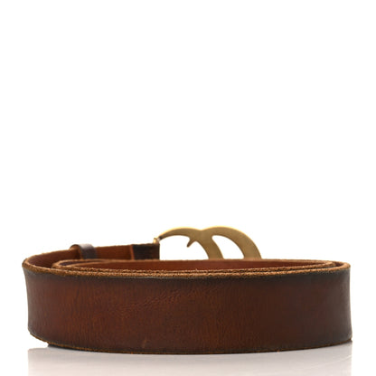 Gucci Faded Calfskin Double G 40mm Belt 110 44 Cuir 3 of 10