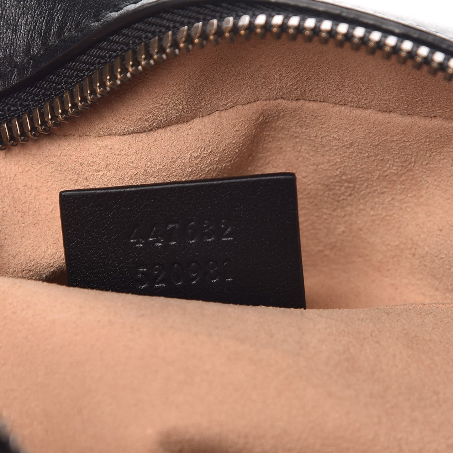 Calfskin Matelasse Small GG Marmont Chain Shoulder Bag Black