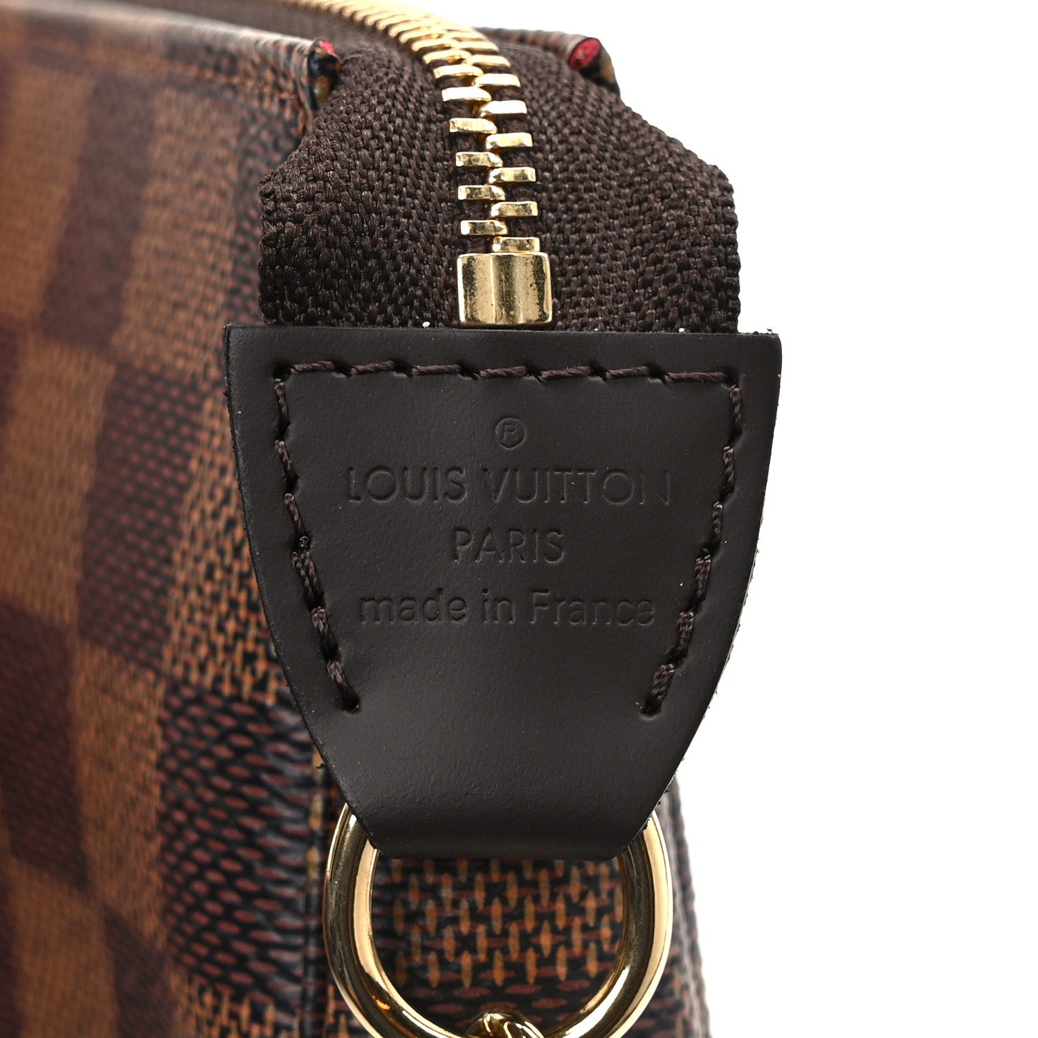 Louis Vuitton Damier Ebene Mini Pochette Accessories 6 of 9