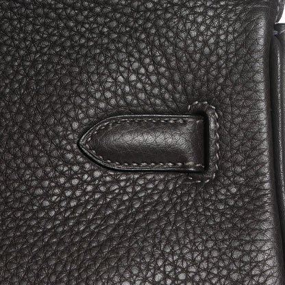 Hermes Taurillon Clemence Birkin 35 Graphite 18 of 27