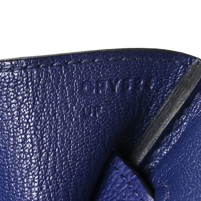 Hermes Togo Birkin 30 Bleu Encre 7 of 11