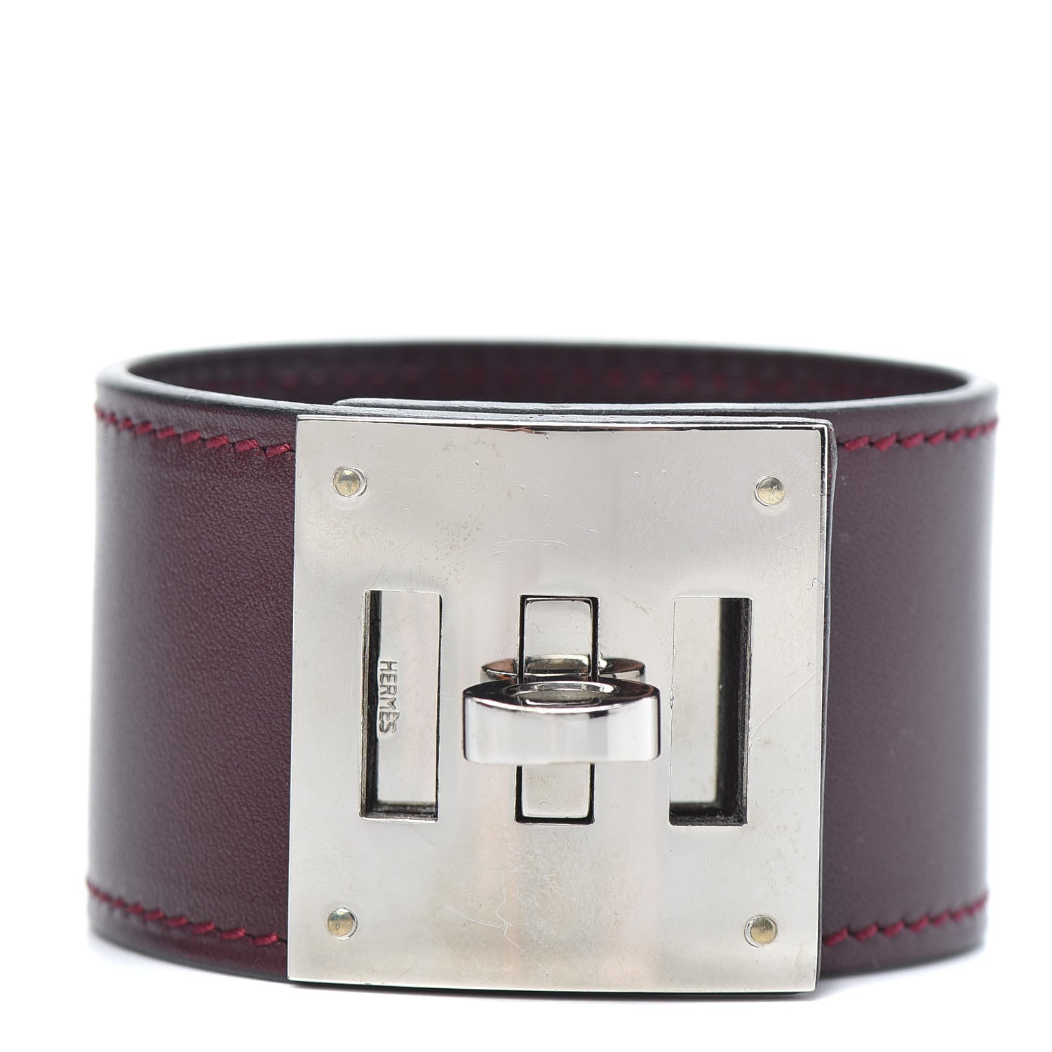Hermes Swift Kelly Dog Bracelet Rouge H 1 of 6