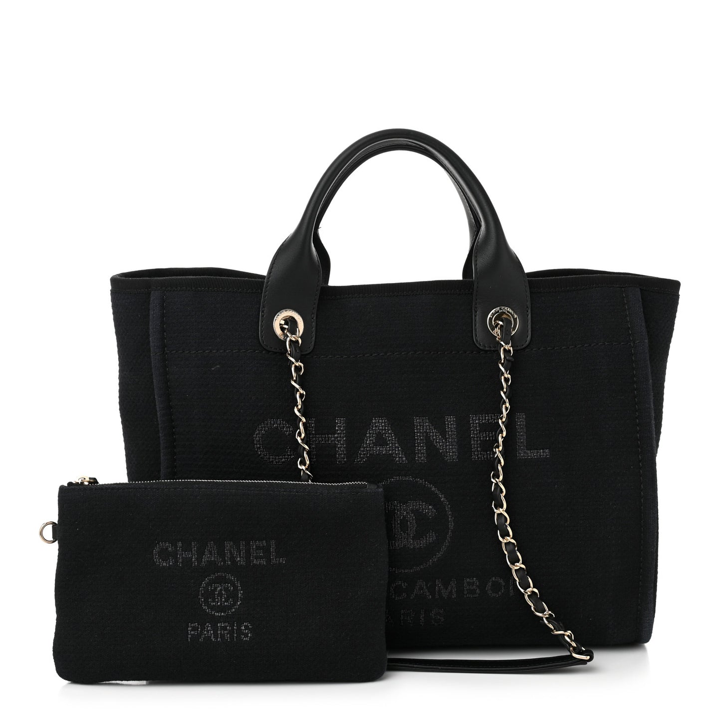 Mixed Fibers Small Deauville Tote Blue