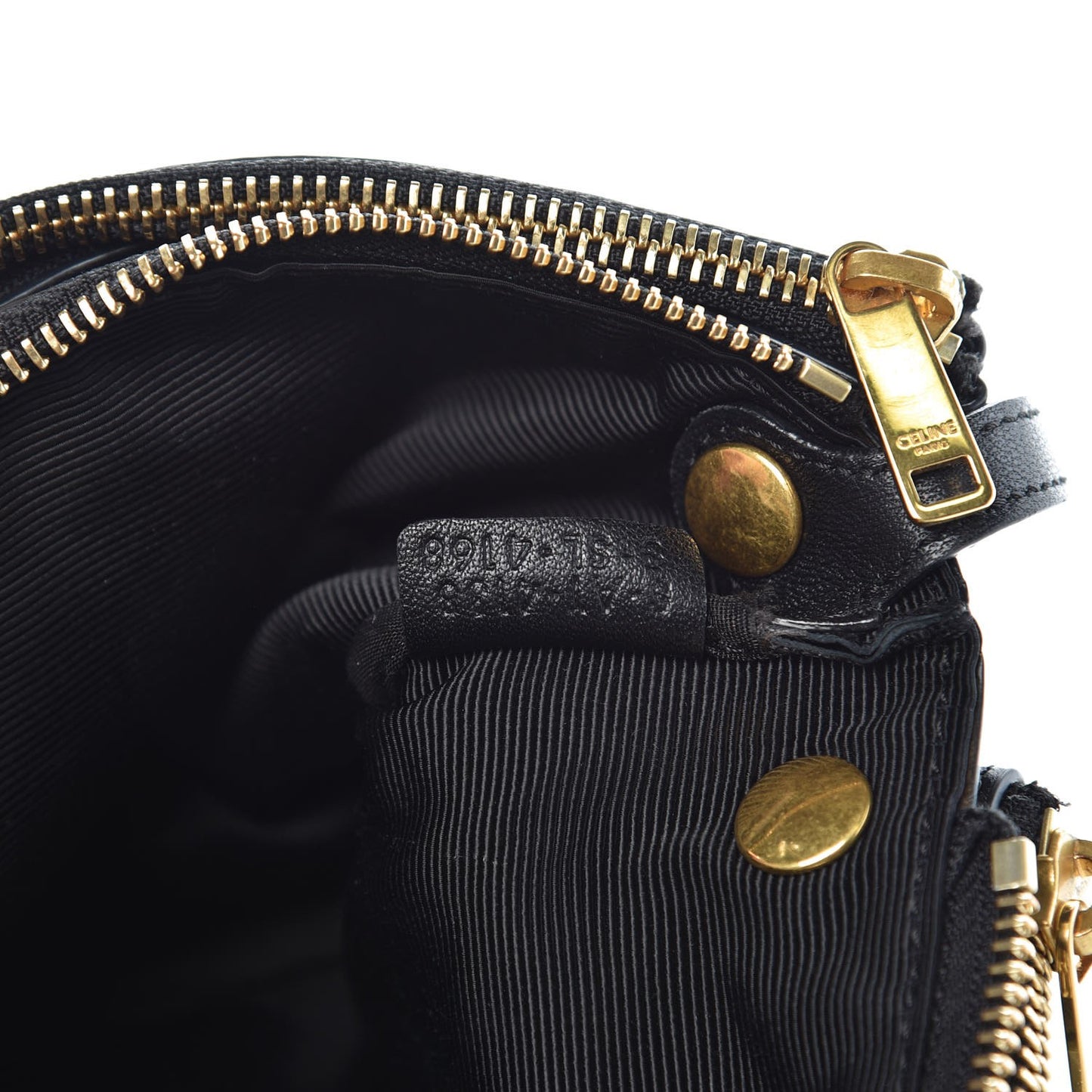 Lambskin Small Trio Crossbody Bag Black