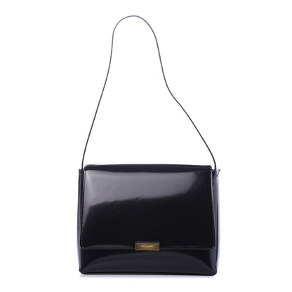 Saint Laurent Patent Le 90 Shoulder Bag Black 1 of 9