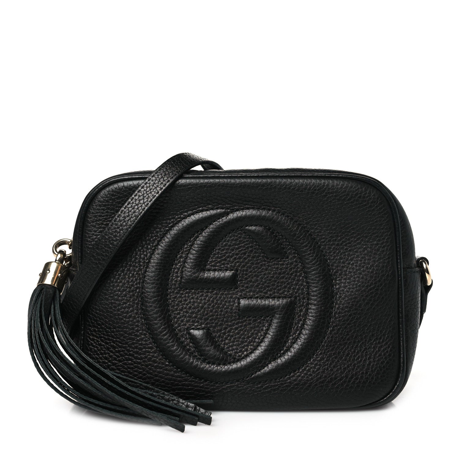 Gucci Pebbled Calfskin Small Soho Disco Bag Black 1 of 10