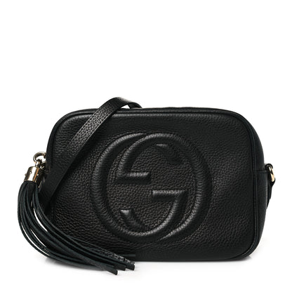 Gucci Pebbled Calfskin Small Soho Disco Bag Black 1 of 10