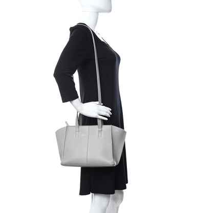 Mansur Gavriel Calfskin Mini Zip Multitude Tote Stone 2 of 13
