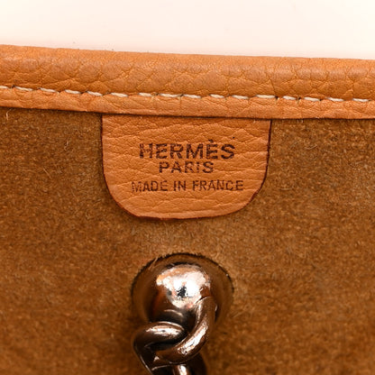 Hermes Taurillon Clemence Vespa GM Natural Sable 6 of 13
