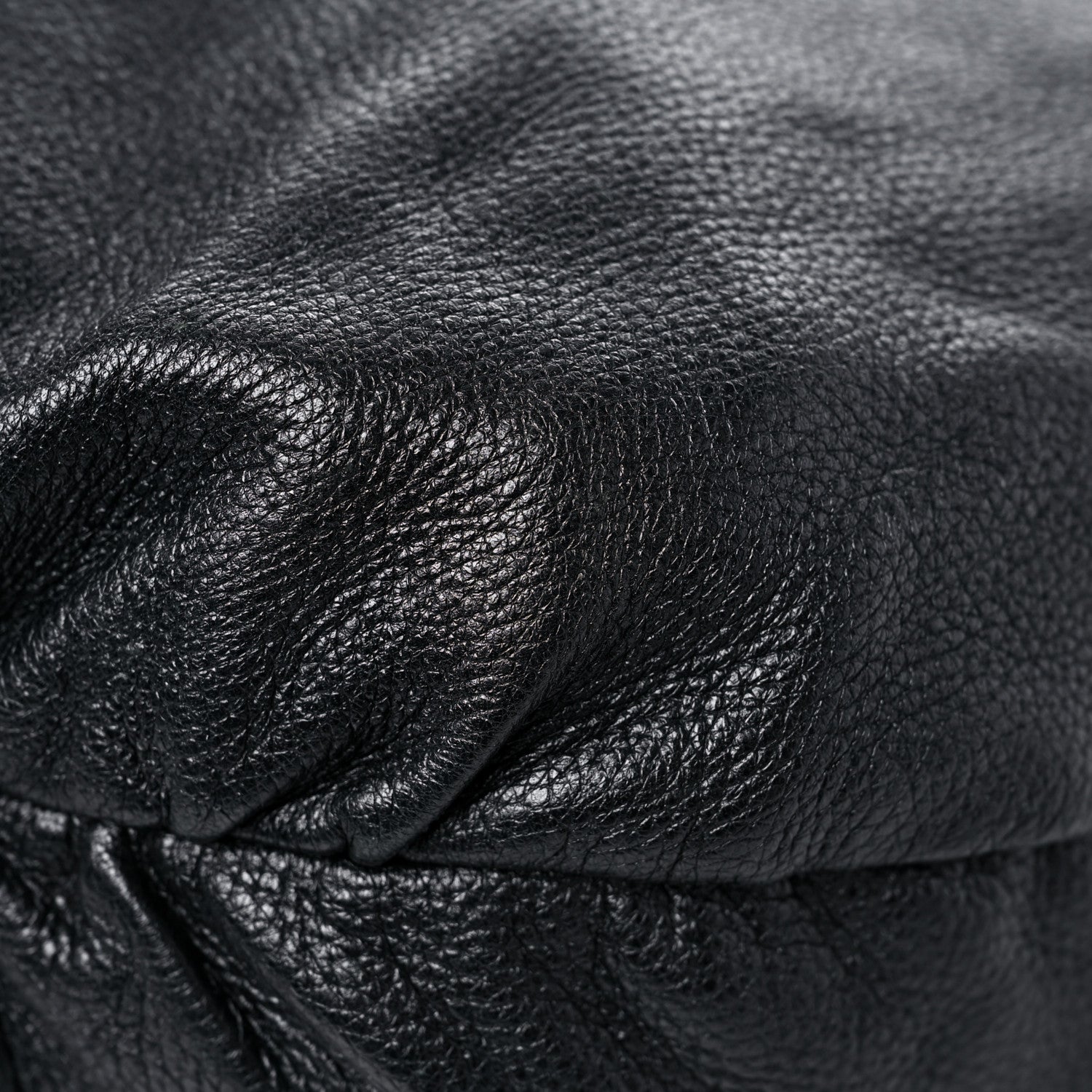 Gucci Pebbled Calfskin Medium Jungle Hobo Black 11 of 17