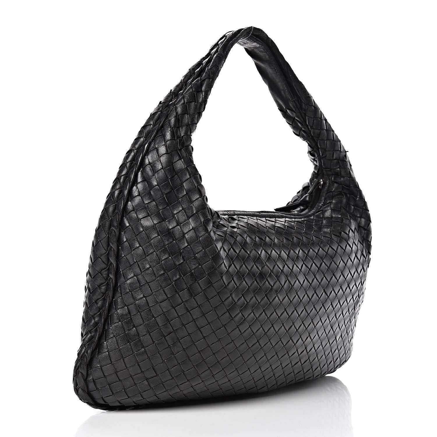 Bottega Veneta Nappa Intrecciato Medium Veneta Hobo Black 3 of 13