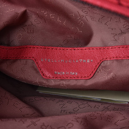 Stella McCartney Shaggy Deer Quilted Mini Falabella Backpack Pink Fluo 6 of 6