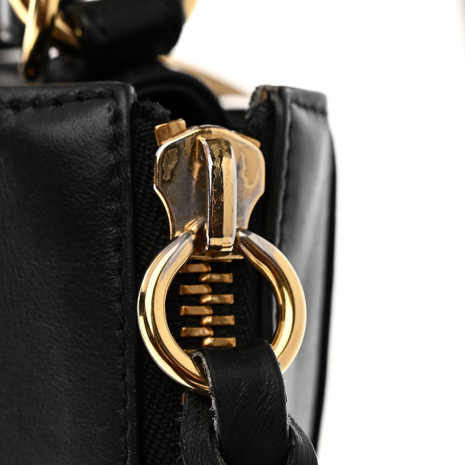 Chloe Calfskin Suede Small Roy Bag Black 14 of 14