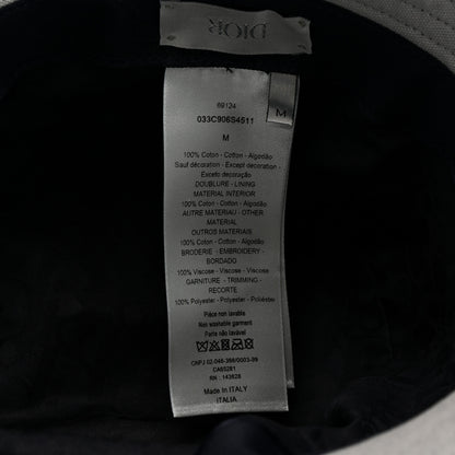 Christian Dior Cotton Woven Atelier Bob Bucket Hat M Blue 9 of 9