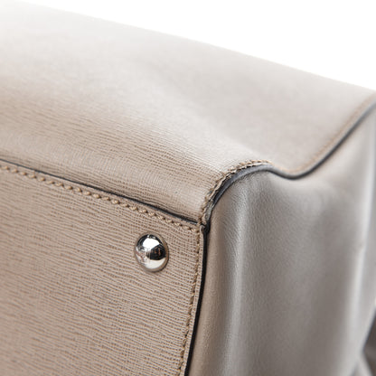 Fendi Vitello Elite Regular 2Jours Tote Tortora 9 of 16
