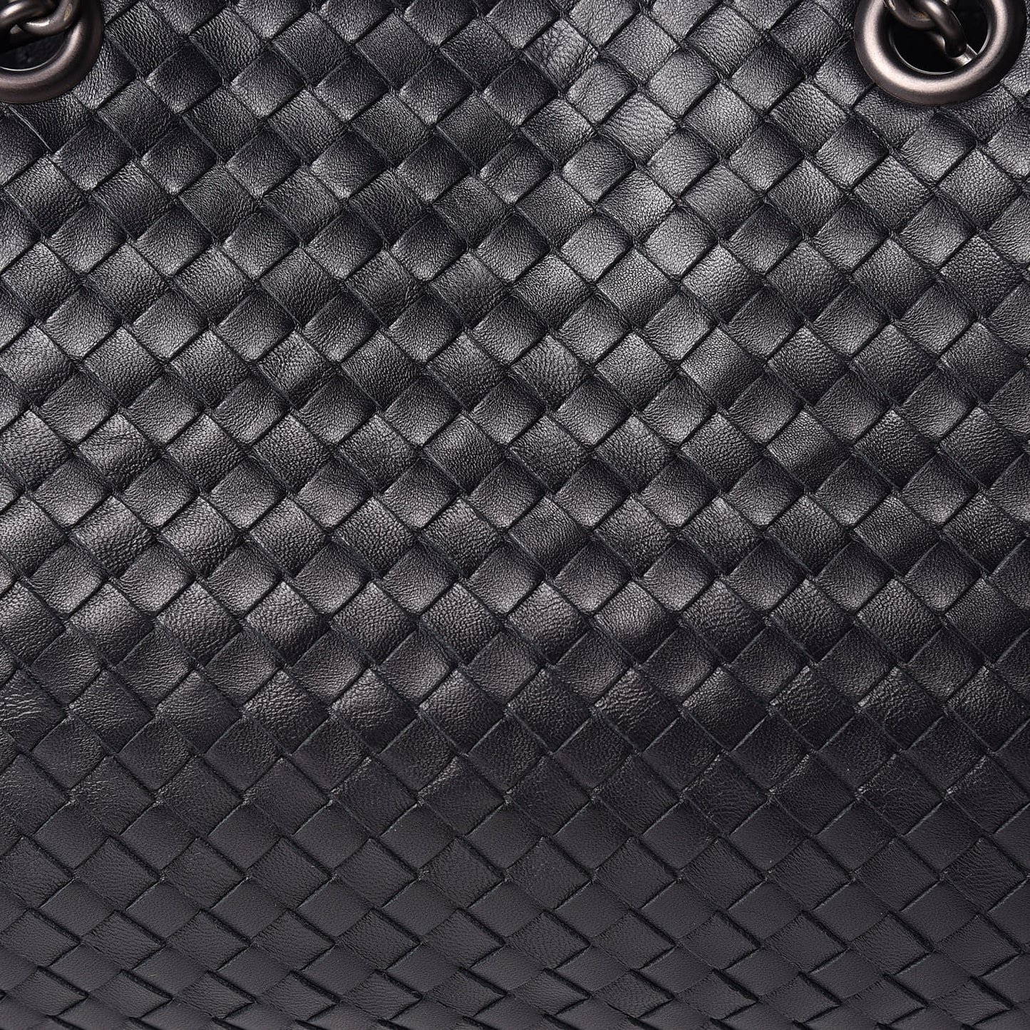 Nappa Intrecciato Large Classic Chain Strap Tote Ink