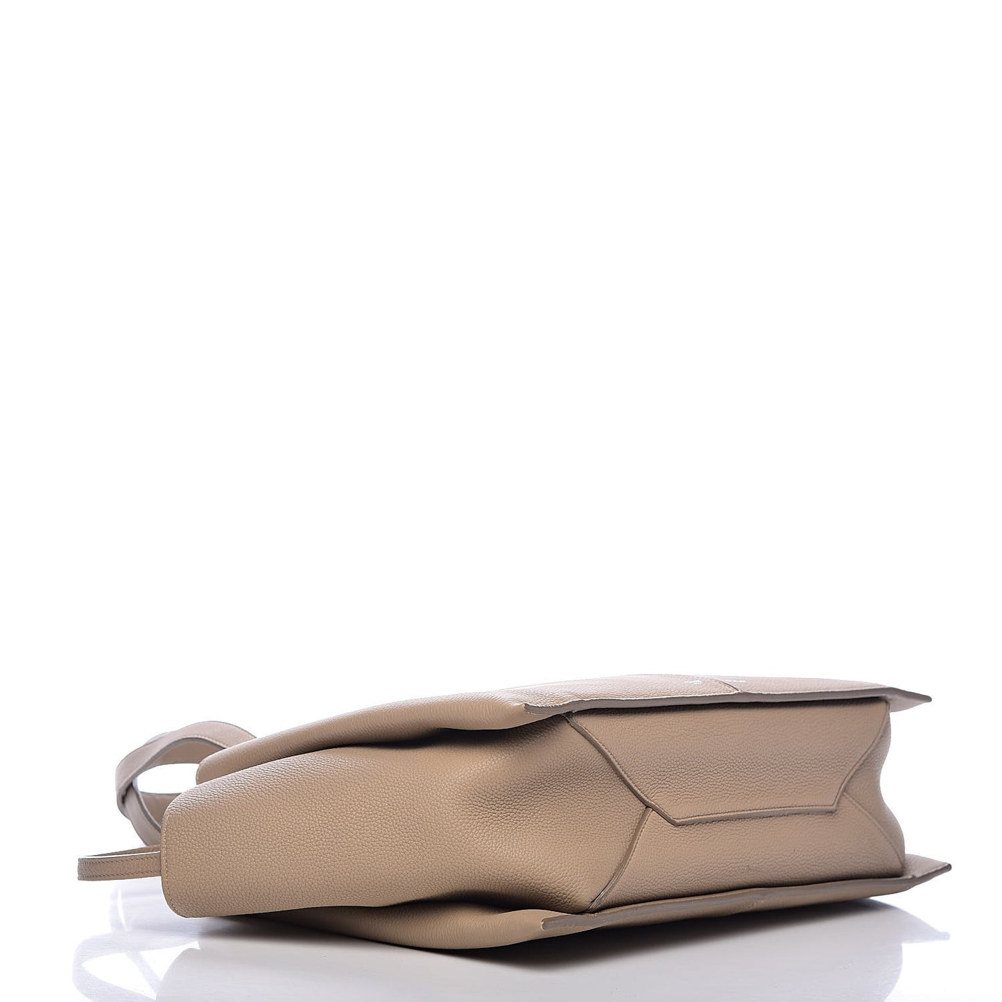 Baby Grained Calfskin Medium Tri-Fold Bag Dune