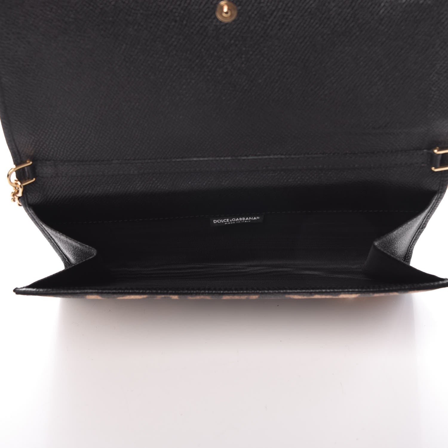 Dolce & Gabbana Dauphine Nina Flap Clutch Leopard 7 of 11