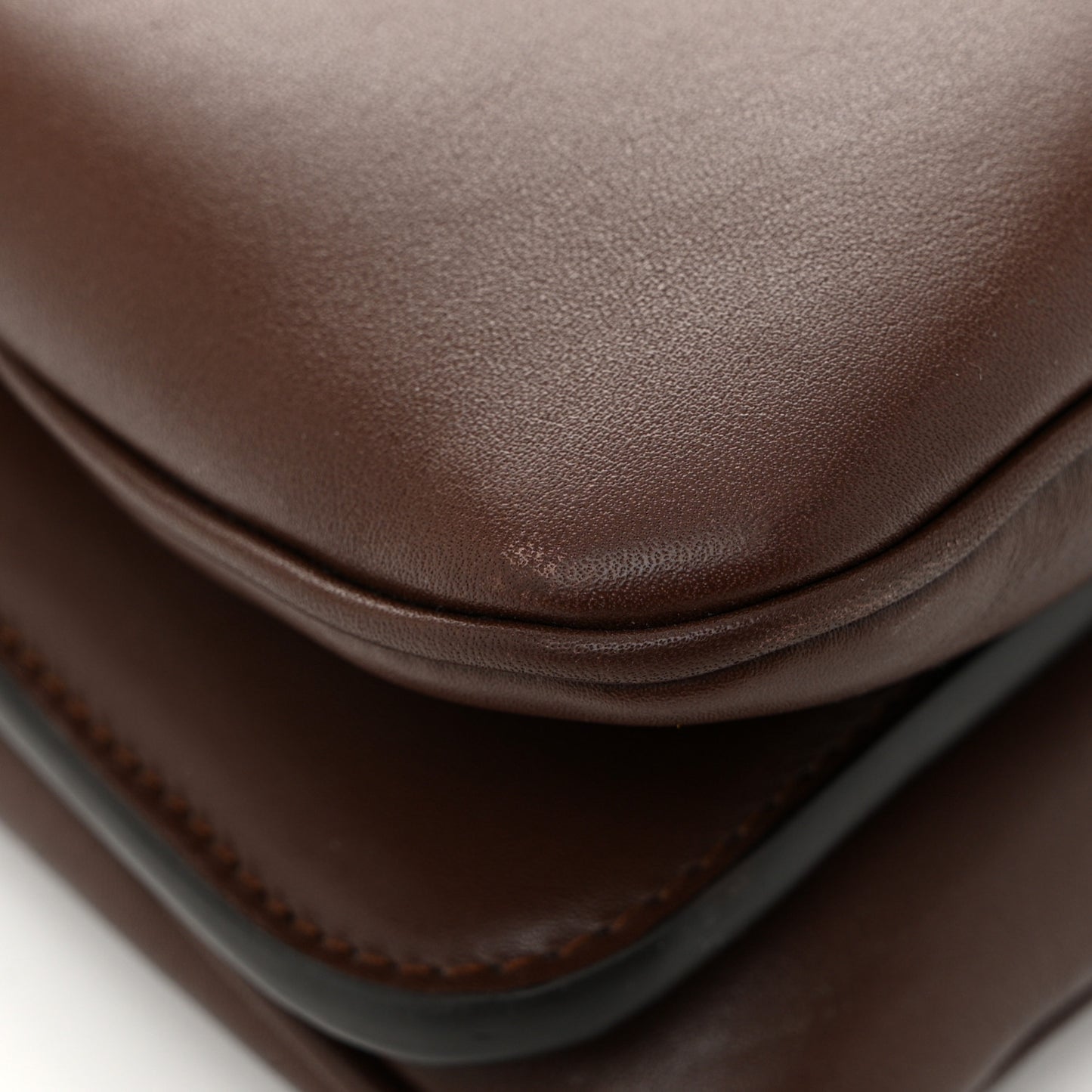 Vitello Large Soft Peekaboo Brown
