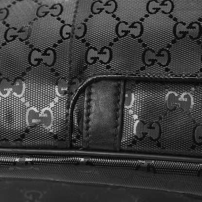 Gucci Imprime Monogram Medium Travel Bag Black 17 of 25