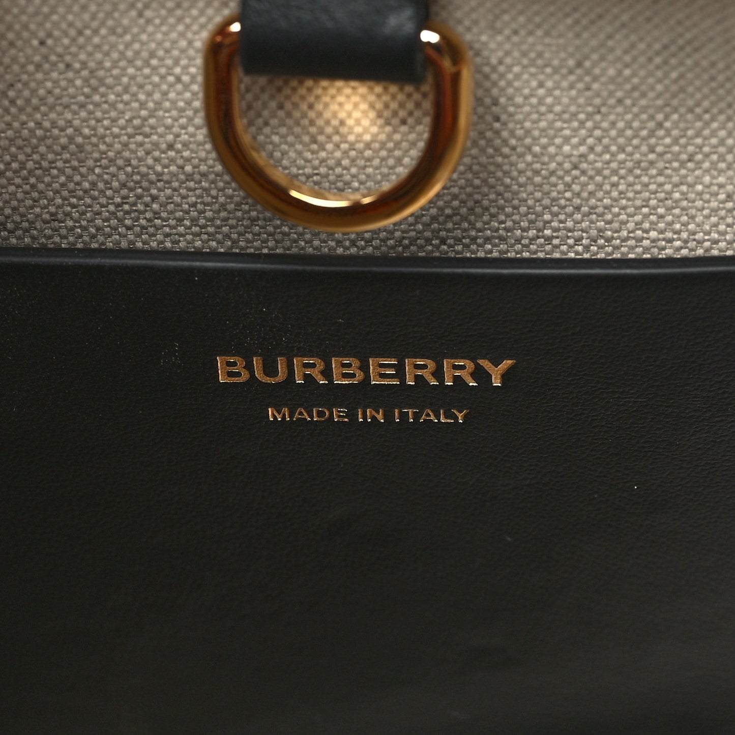 Lambskin Quilted Printed TB Heritage Check Mini Freya Tote Orange