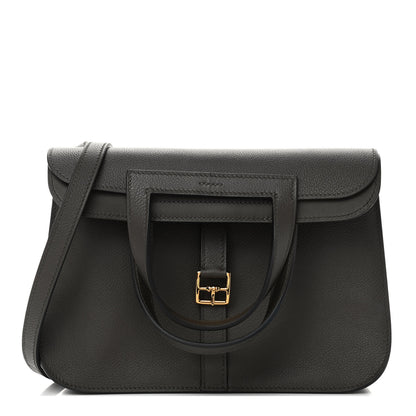 Hermes Evercolor Halzan 25 Vert De Gris 1 of 5
