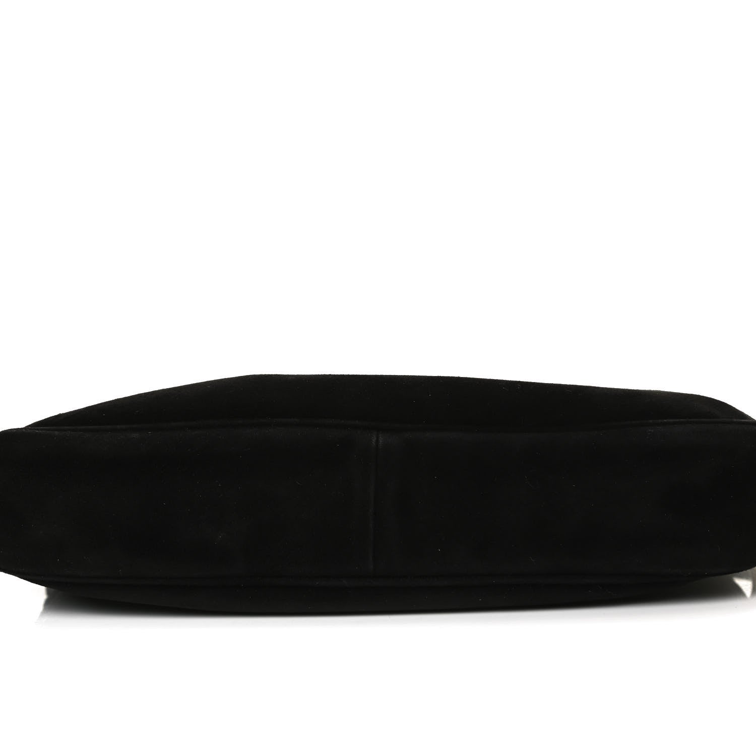 Prada Suede Box Shoulder Bag Black 7 of 15