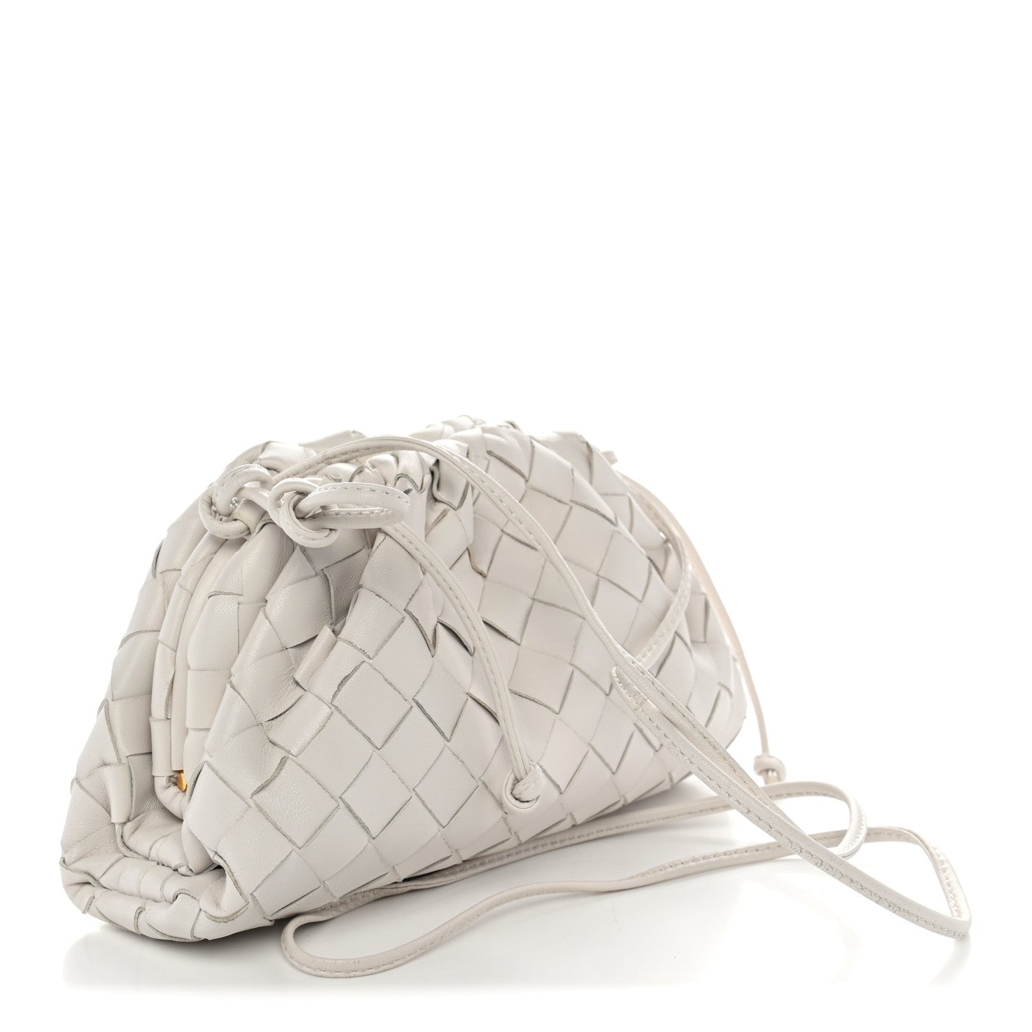 Bottega Veneta Nappa Intrecciato The Mini Pouch Chalk 3 of 10