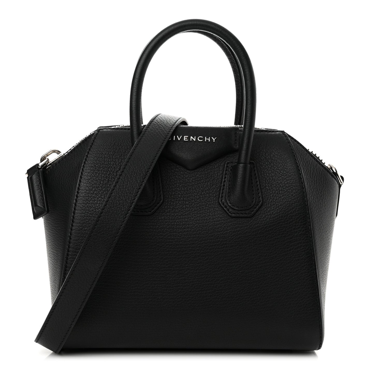 Sugar Goatskin Mini Antigona Black