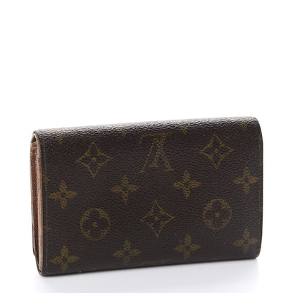 Louis Vuitton Monogram Porte-Monnaie Billets Tresor Wallet 3 of 11
