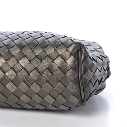 Bottega Veneta Nappa Intrecciato The Lauren 1980 Clutch Platinum 10 of 10