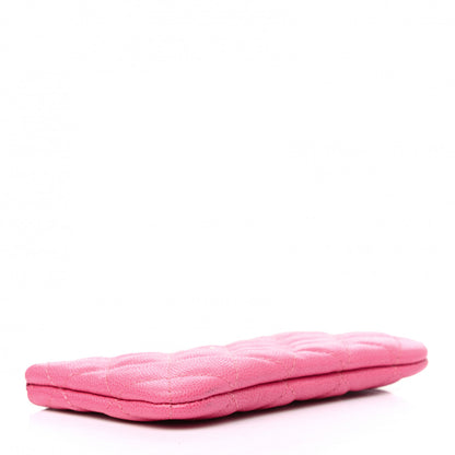 Chanel Caviar Quilted Small Cosmetic Case Pink 4 of 7