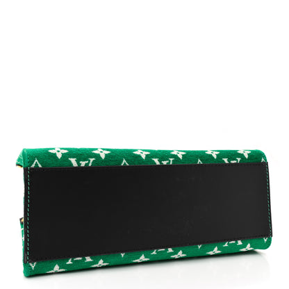 Louis Vuitton Jacquard Velvet Monogram Onthego PM Green 4 of 10