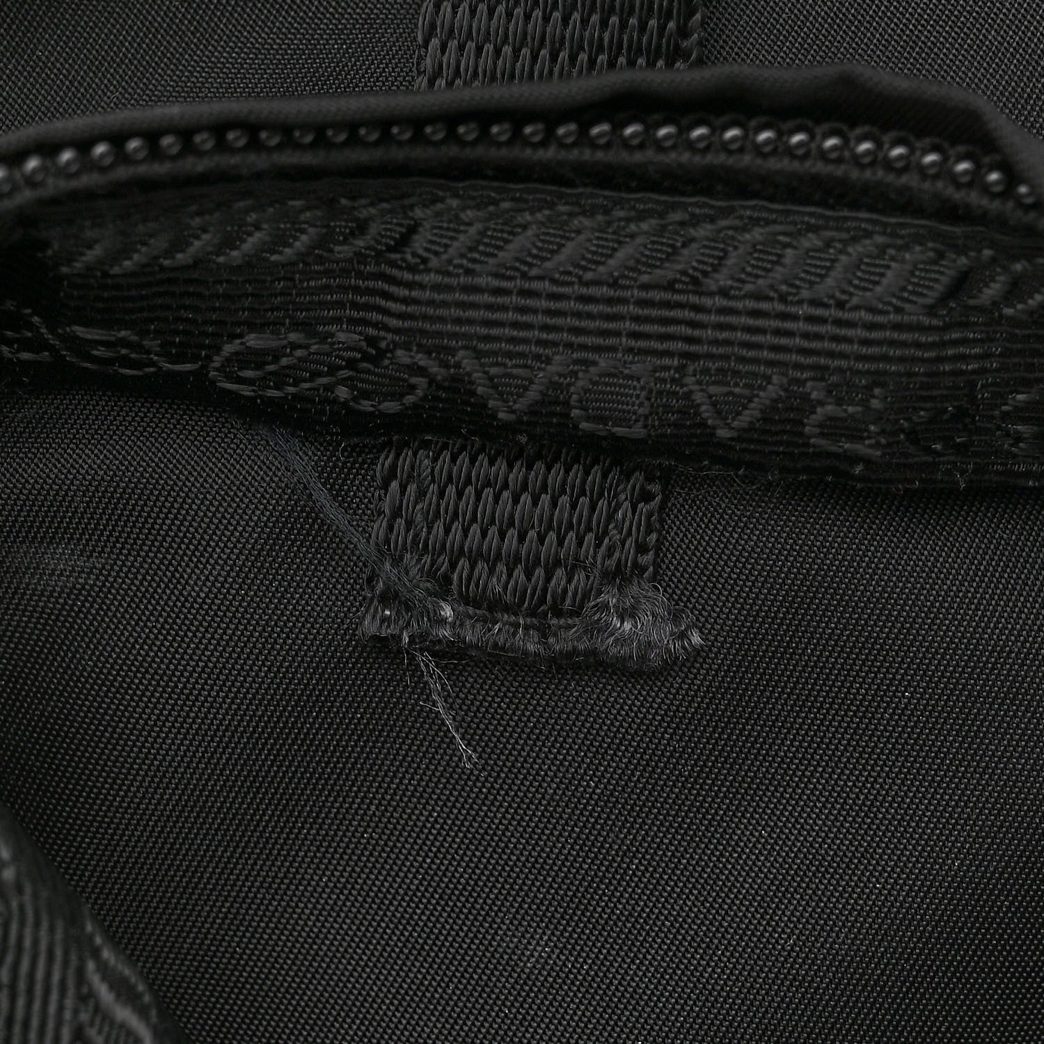 Prada Tessuto Nylon Vela Small Double Buckle Backpack Black 11 of 12